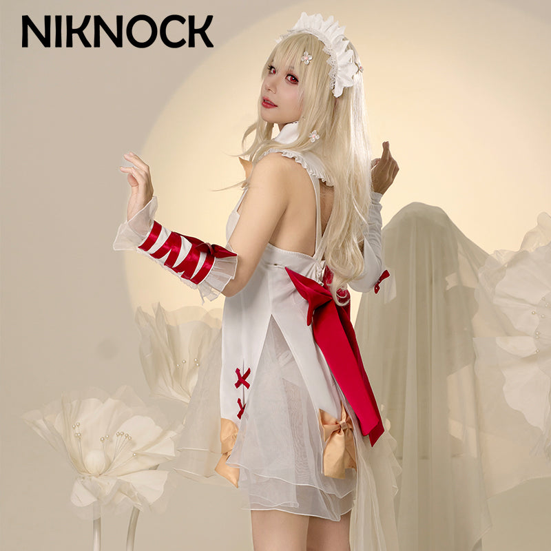 【现货】Niknock/ Fate fgo伊莉雅cos 可爱巧克力天使cosplay服装套装