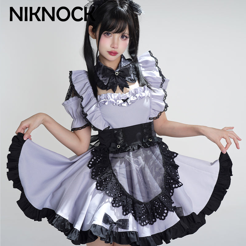 【现货】Niknock 原创心跳女仆heartMaid日系甜美可爱女仆装cosplay服装