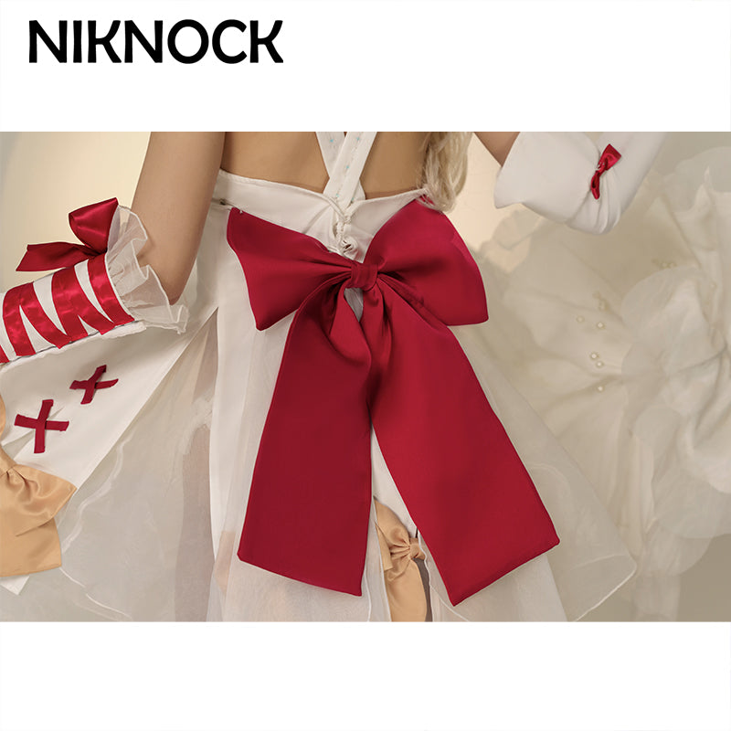 【现货】Niknock/ Fate fgo伊莉雅cos 可爱巧克力天使cosplay服装套装