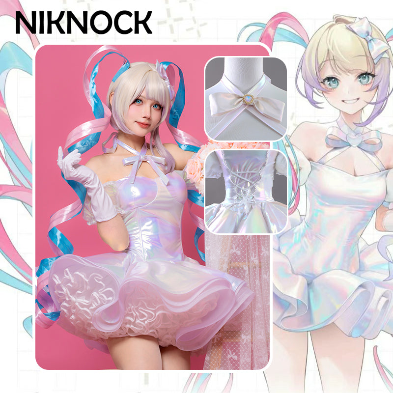 【In Stock】Niknock Game NEEDY GIRL OVERDOSE Cosplay Costume / Ame-chan Needy Streamer Overload Cospaly