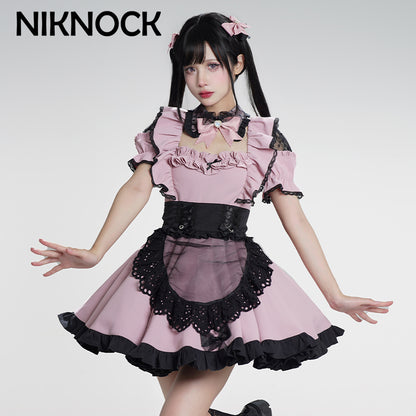【现货】Niknock 原创心跳女仆heartMaid日系甜美可爱女仆装cosplay服装