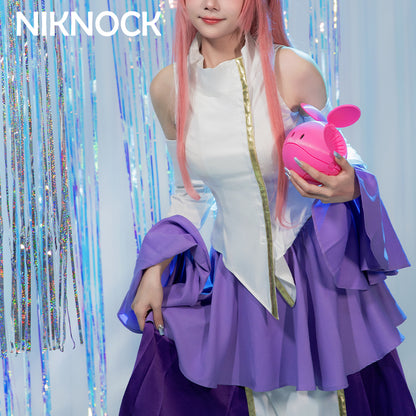 【Partially In Stock】[Last Batch] Niknock Mobile Suit Gundam SEED Cosplay Costume / Lacus Clyne