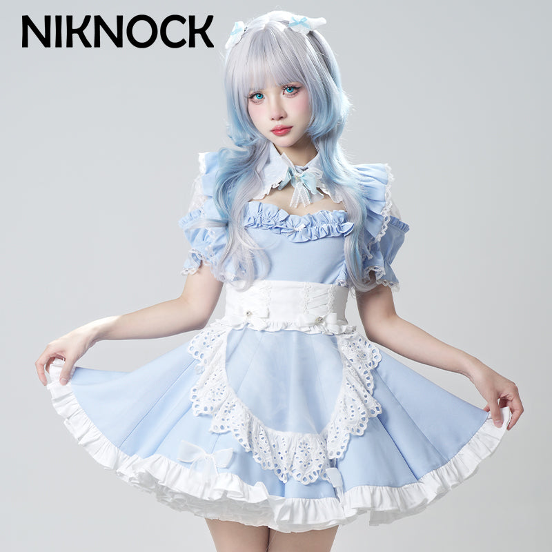 【现货】Niknock 原创心跳女仆heartMaid日系甜美可爱女仆装cosplay服装