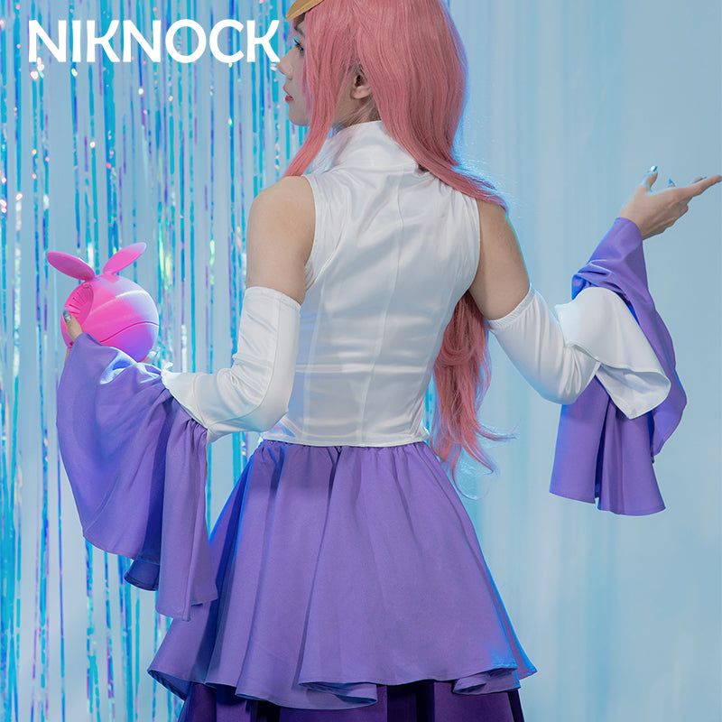 【Partially In Stock】[Last Batch] Niknock Mobile Suit Gundam SEED Cosplay Costume / Lacus Clyne