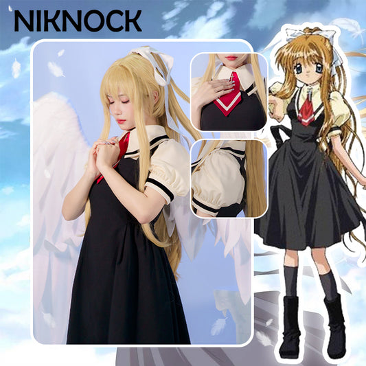 【In Stock】Niknock "AIR" Cosplay Costume / Kamio Misuzu - School Uniform